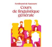 Ferdinand de Saussure – Cours de linguistique générale – Essai – Poche (Payot)