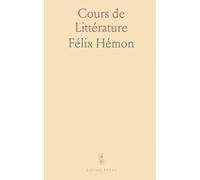 Cours de Littérature
