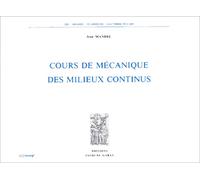 Cours de mécanique des milieux continus
