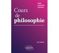 Cours de philosophie. Trois perspectives. CPGE, Université, concours