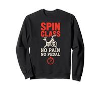 Cours de Spin Instructor Life Pedal Power Spin | Vibes Fitness Sweatshirt