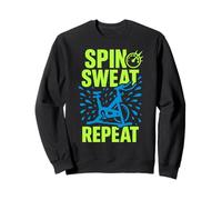 Cours de Spin Instructor Life Pedal Power Spin | Vibes Fitness Sweatshirt
