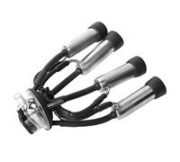 Cours de traite de vaches Zenithaur, jeu complet de machine de traite 240cc avec 4 coquilles en acier inoxydable, tubes d'air et bouchons aveugles pour pompe à vide