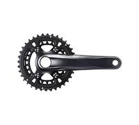 Shimano Xt M8120 Boost 55 Mm Crankset Noir 175 mm / 36/26t Black