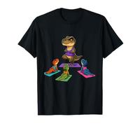 Cours de Yoga drôle de Dinosaure T Rex pour Enfants T-Shirt