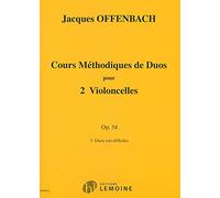 Cours duos violoncelles Op.54 n°1