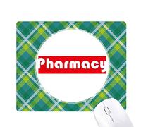 - cours et pharmacie réseaux verte grille pixel tapis de souris