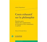 Cours Exhaustif Sur La Philosophie - Première Partie, Théorie De La Représentation