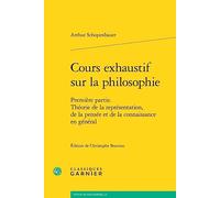 Cours Exhaustif Sur La Philosophie - Première Partie, Théorie De La Représentation