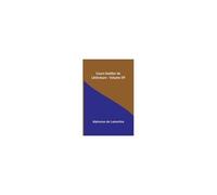Cours Familier De Littérature - Volume 09