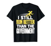 Cours Mieux Que l'État Blague Amputé Rebelle T-Shirt