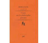Cours, tome IV : La Philosophie grecque