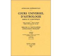 Cours universel d'astrologie simple et scientifique - simple et scientifique - Janduz - Bussiere - Livre