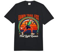 Course à Pied Dawn Trail Fox First Light Runner Comfort Colors Adult Heavyweight T-Shirt