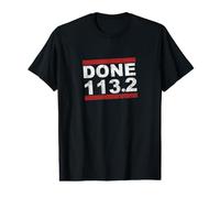 Course à vélo de Natation Demi-métrique pour triathlète 113 km T-Shirt Graphique avec Valeur