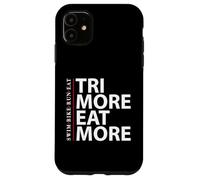 Course à vélo de Natation TRI More & Eat - Triathlon d'endurance Coque pour iPhone 11