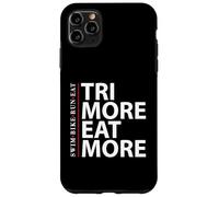 Course à vélo de Natation TRI More & Eat - Triathlon d'endurance Coque pour iPhone 11 Pro Max