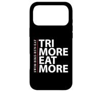 Course à vélo de Natation TRI More & Eat - Triathlon d'endurance Coque pour iPhone 17 Pro Max