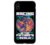 Course dans Le Royaume du Futur BMX Racing Coque pour iPhone XS Max