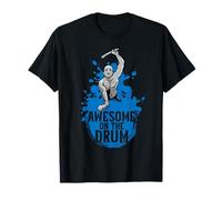 Course de bateaux-dragons Awesome On The Drum T-Shirt