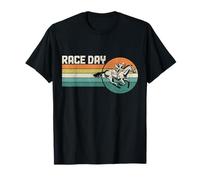 Course de Chevaux Derby Jour Jockey Horse Rider Racer Vintage T-Shirt