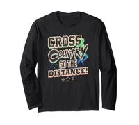 Course de Fond Go The Distance Cross Country Runner Manche Longue
