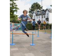 BS Toys Toystacles - Haies réglables pour enfants dès 6 ans, bleu 102x2x56 cm