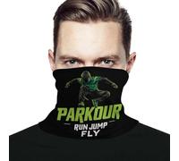 Course De Parkour Saut Vol Homme Femme Echarpe Gaiter Unisexe Chapeaux Demi-Visage Multi-Usage Cache-Col pour Adulte Jogging Cyclisme