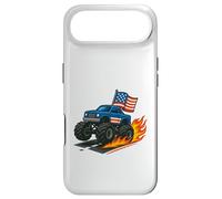 Course de Pompiers Patriotique Monster Truck Coque pour iPhone Air