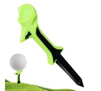 Course Golf Tee - Tees de golf inclinées à 10 degrés pour parcours, équipement de sport de balle, fournitures longue distance pour la pratique quotidienne, les leçons d'entraînement pour débutants et