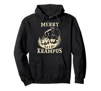 Course Krampus | Mauvais Père Noël | Perchten Bartl Krampus Sweat à Capuche