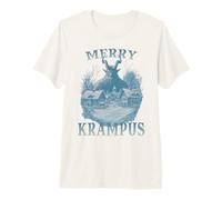 Course Krampus | Mauvais Père Noël | Perchten Bartl Krampus T-Shirt Haut de Gamme