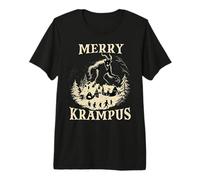 Course Krampus | Mauvais Père Noël | Perchten Bartl Krampus T-Shirt Haut de Gamme