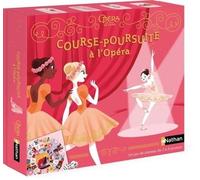 Course-poursuite à l'Opéra - livre + 2 des + 4 pions - Colonel Moutarde - Nathan - Jeux livres objets