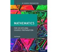 Préparation IB au cours de mathématiques – Manuel étudiant – Oxford University Press