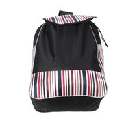 Courses pour Chariot Pliable en Oxford Noir, Compartiments Latéraux | Imperméable, Poignée Renforcée, Fixation Facile, Rangement Plat, pour Marché et Coffre