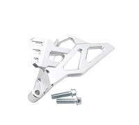 Court DE Garde SPROCHEUR DE Moteur Aluminium Compatible avec YZ450F YZ450FX WR450F YZ WR Modèles 2023-2024 Convient à YZ450F 50th Edition 2024 Year Motorcycles(Silver)