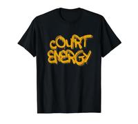 Court Energy Graffiti Typographie Street Style Design T-Shirt Graphique avec Valeur