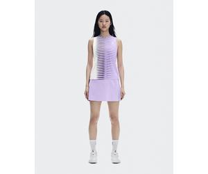 Court Tank Top Edge Purple Bloom | White M