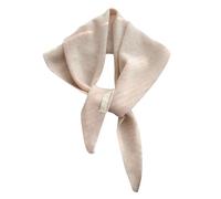 Court tricoté pour femme - Foulard doux comme alternative au col - Accessoire élégant et pratique pour l'automne, Style_h01 beige, taille unique