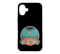 Court Wall Club Volley-Ball en Salle Coque pour iPhone 16 Plus