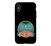 Court Wall Club Volley-Ball en Salle Coque pour iPhone X/XS
