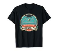 Court Wall Club Volley-Ball en Salle T-Shirt