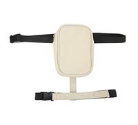 Courte de Cuisse Cortelle de Ceinture de Courroie de Grande capacité Femmes PU Leg Leg Portefeuille extérieur Purse de Ceinture pour Femmes Pouche Mignonne (Beige)