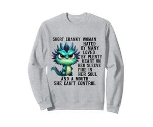 Courte Femme grincheuse détestée par Beaucoup aimées par Plenty Heart on Sweatshirt