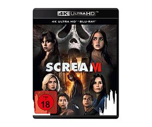 Courteney Cox,Melissa Barrera,Jenna Ortega - Scream 6 [Blu-ray]