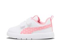 PUMA Baskets Courtflex V3 Dotty Bébé, Chaussures, Blanc, 27 27