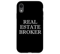 Courtier Immobilier Coque pour iPhone XR
