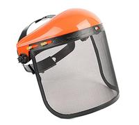 Courtieyeardceastea Casque de sécurité pour tronçonneuse forestière, coupe électrique, orange