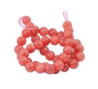 Courtieyeardceastea Jade Rhodochrosite Naturelle Perles Rondes en Vrac Bijoux 8 mm